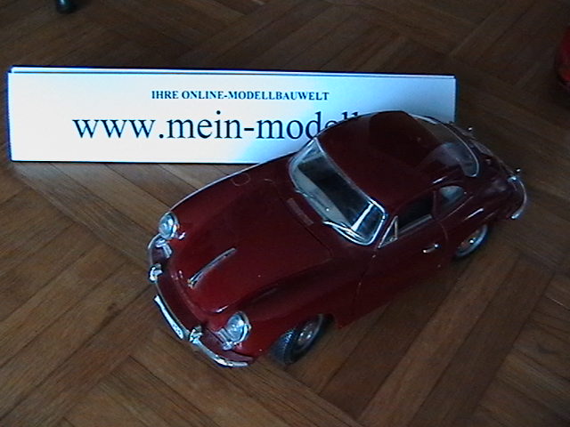 Modell eines Porsche 356 B, Ein echter Oldtimer